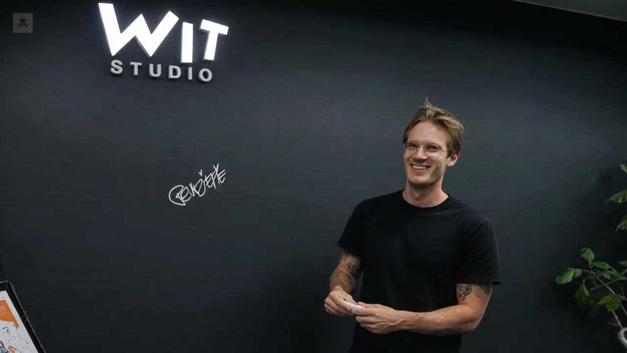 PewDiePie bir anime stüdyosunda 24 saat çizim yaptı!